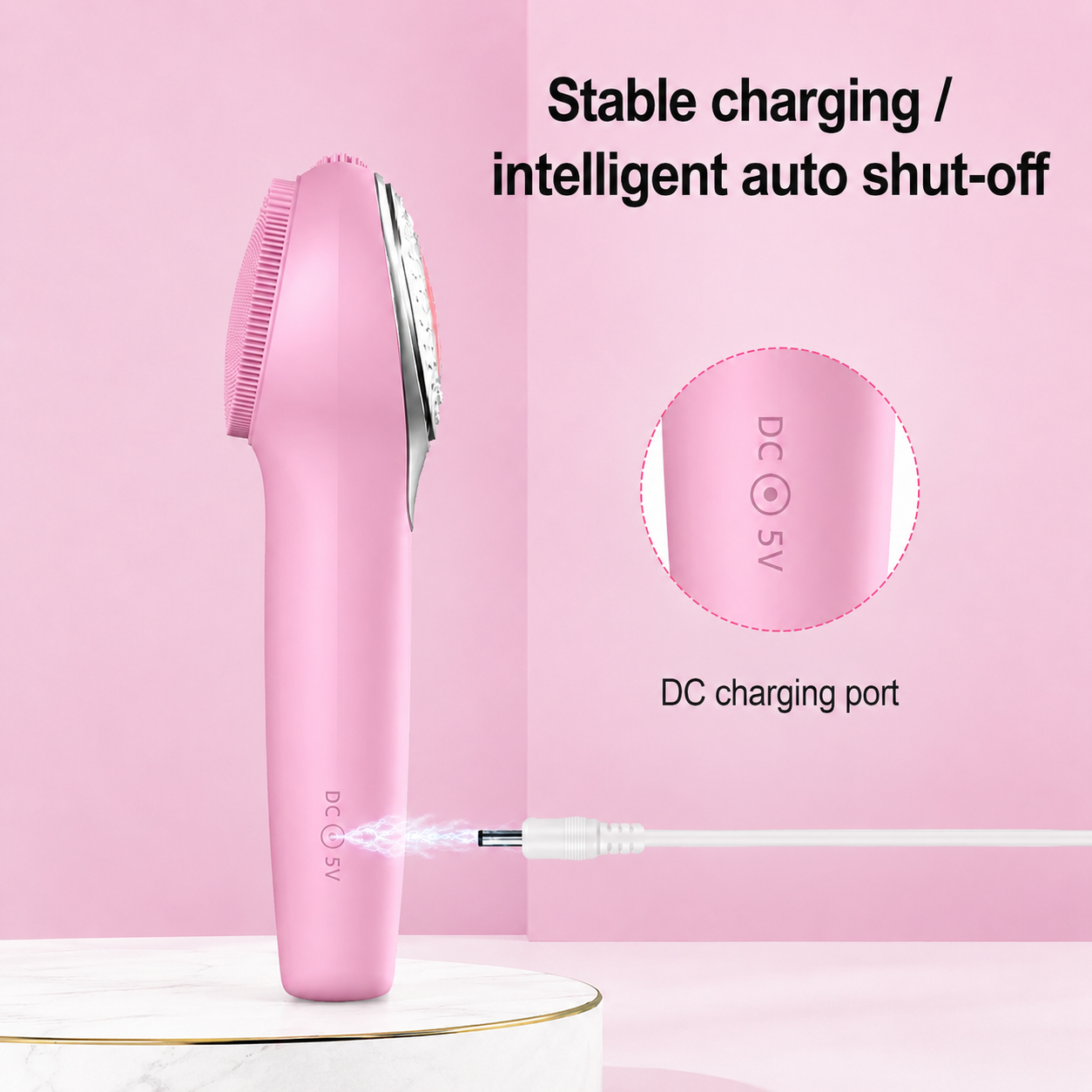Teenydeer Heated Sonic Facial Cleansing Brush