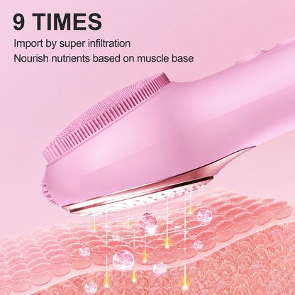 Teenydeer Heated Sonic Facial Cleansing Brush