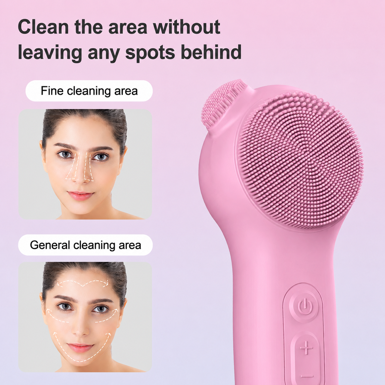 Teenydeer Heated Sonic Facial Cleansing Brush